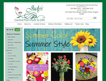 Tablet Screenshot of judysflorist.com